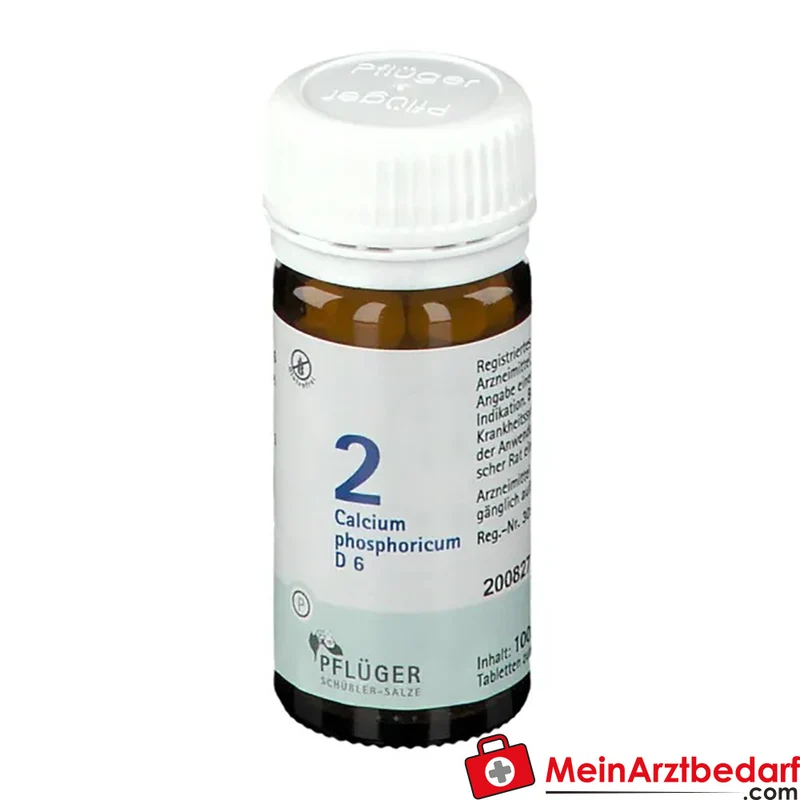 Pflüger Biochemie Nr. 2 Calcium phosphoricum D6 Tabletten, 100 St.
