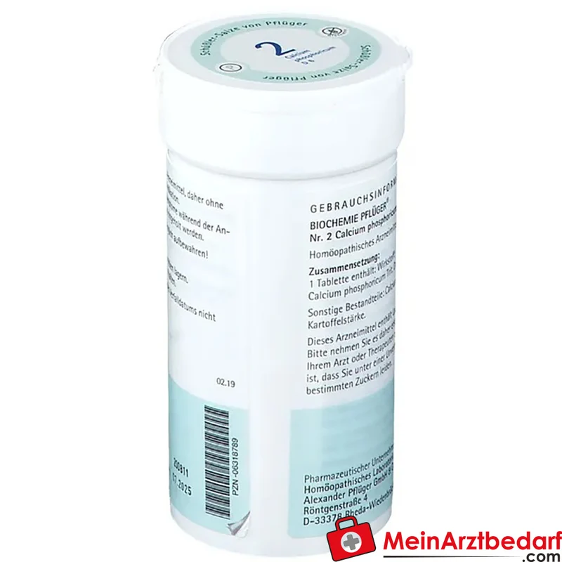 Pflüger Biochemie Nr. 2 Calcium phosphoricum D6 Tabletten, 100 St.