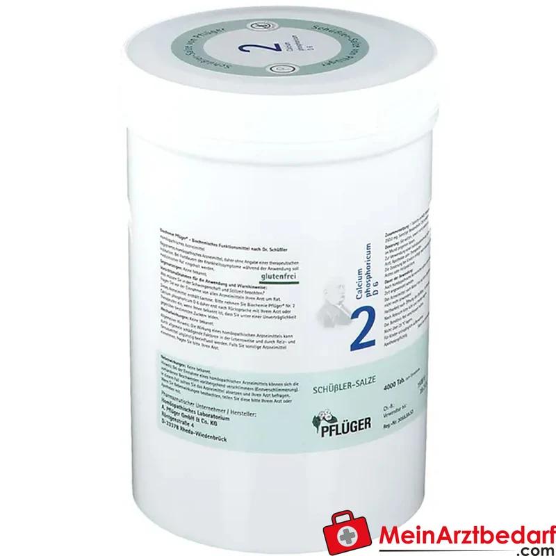 Pflüger Biochemie Nr. 2 Calcium phosphoricum D6 Tabletten, 100 St.