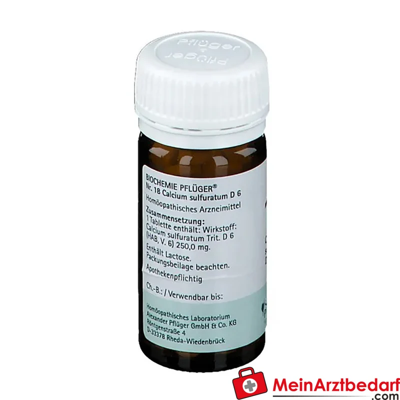 Biochemie Pflüger Nr. 18 Calcium sulfuratum D6 Tabletten, 400 St.