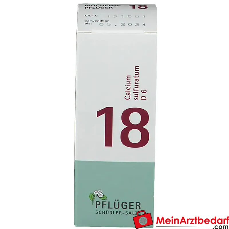 Biochemie Pflüger Nr. 18 Calcium sulfuratum D6 Tabletten, 400 St.