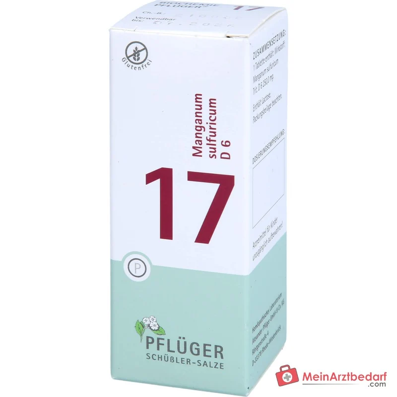 Pflüger Biochemie Nr. 17 Manganum sulfuricum Tabletten, 100 St.