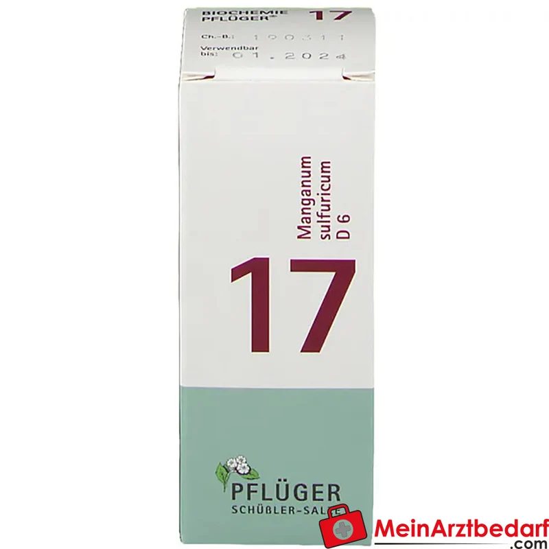 Pflüger Biochemie Nr. 17 Manganum sulfuricum Tabletten, 100 St.