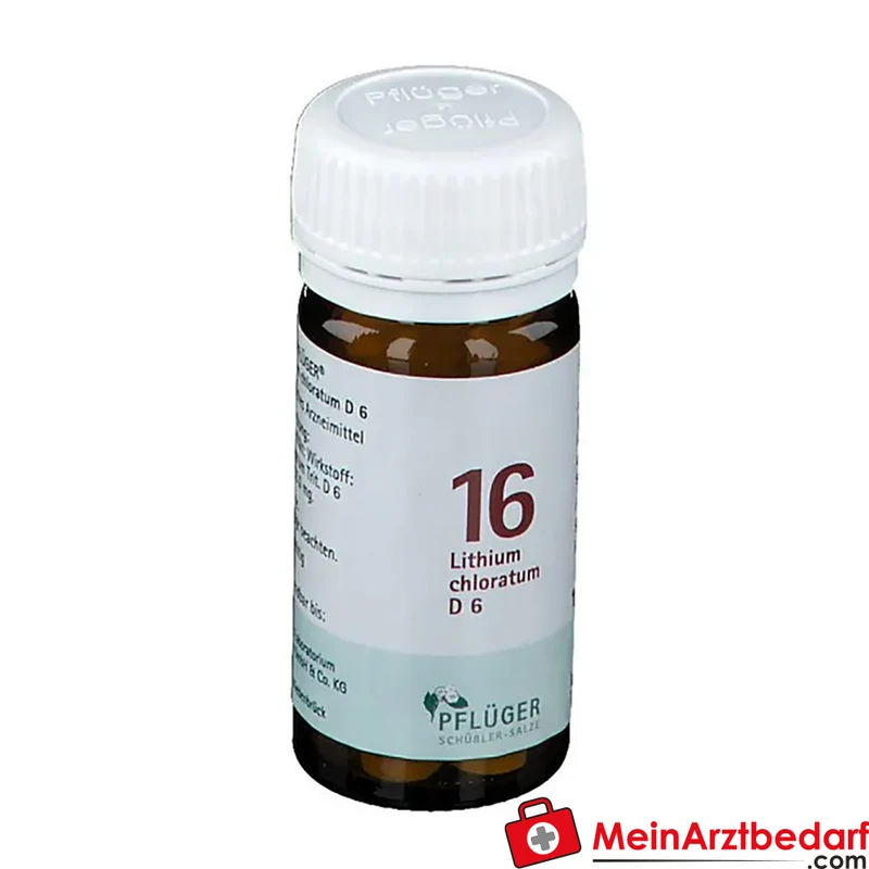 Biochemie Pflüger Nr. 16 Lithium chloratum D6 Tabletten, 100 St.