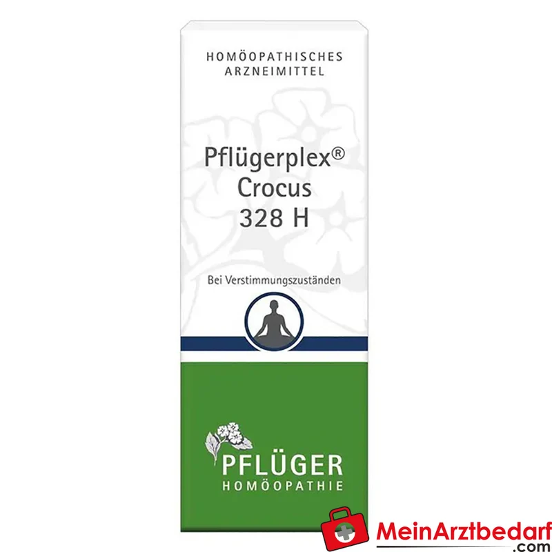 Pflügerplex Crocus 328 H Tabletten 100 St homöopathisches Arzneimittel, Wirkstoffe je 50 mg