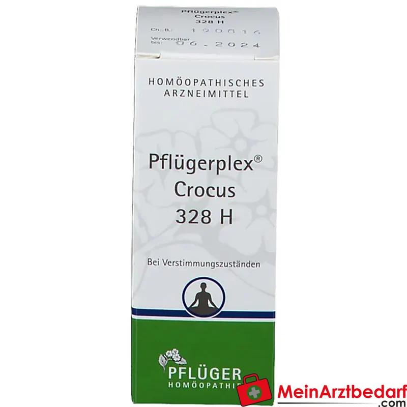 Pflügerplex Crocus 328 H Tabletten 100 St homöopathisches Arzneimittel, Wirkstoffe je 50 mg