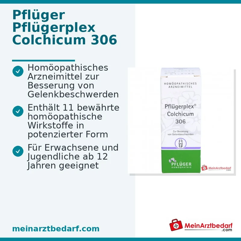 Pflügerplex Colchicum 306 Tabletten 100 Stück