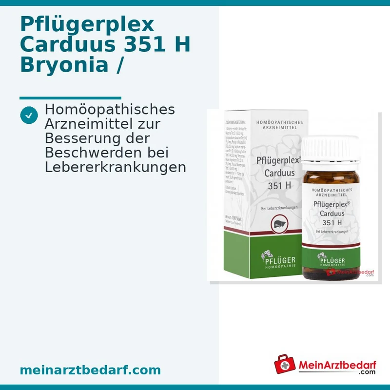 Pflügerplex Carduus 351 H Tabletten 100 Stück