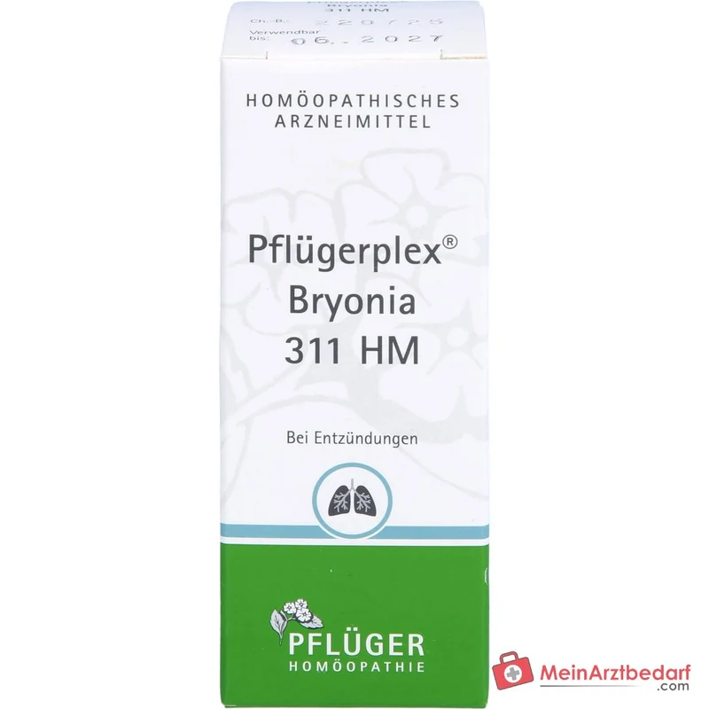 Pflügerplex Bryonia 311 HM (Bryonia, Euphrasia, Belladonna) Tabletten 100 Stück