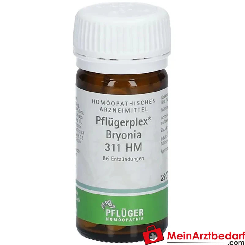 Pflügerplex Bryonia 311 HM (Bryonia, Euphrasia, Belladonna) Tabletten 100 Stück