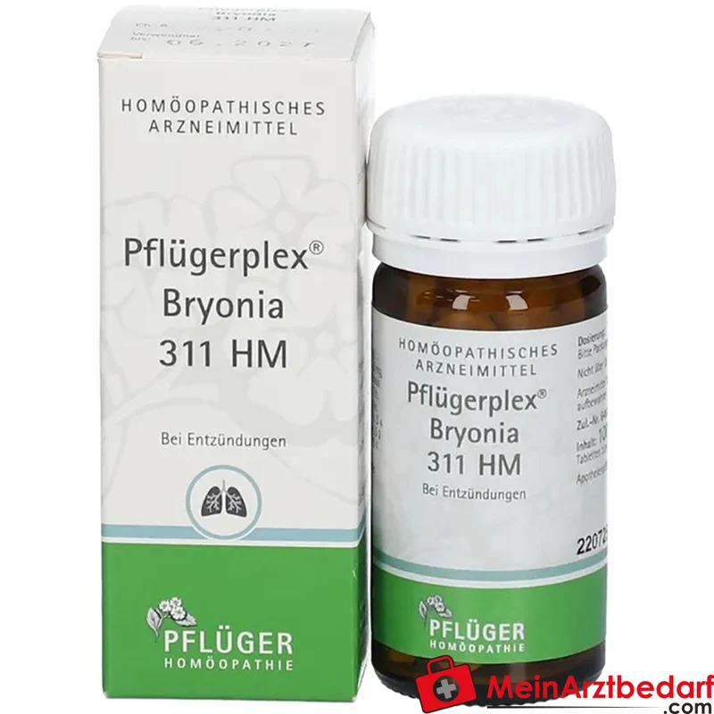 Pflügerplex Bryonia 311 HM (Bryonia, Euphrasia, Belladonna) Tabletten 100 Stück