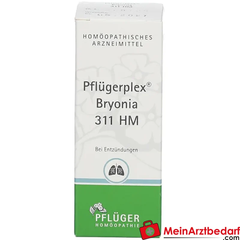 Pflügerplex Bryonia 311 HM (Bryonia, Euphrasia, Belladonna) Tabletten 100 Stück