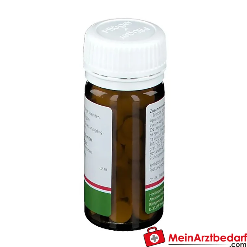 Pflügerplex Apisinum 360 Apisinum / Apocynum cannabinum / Crataegus / Liatris spicata / Prunus spinosa / Strophanthus gratus Tabletten, 100 St.