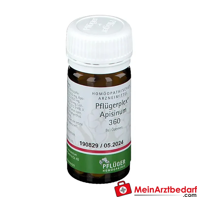 Pflügerplex Apisinum 360 Apisinum / Apocynum cannabinum / Crataegus / Liatris spicata / Prunus spinosa / Strophanthus gratus Tabletten, 100 St.