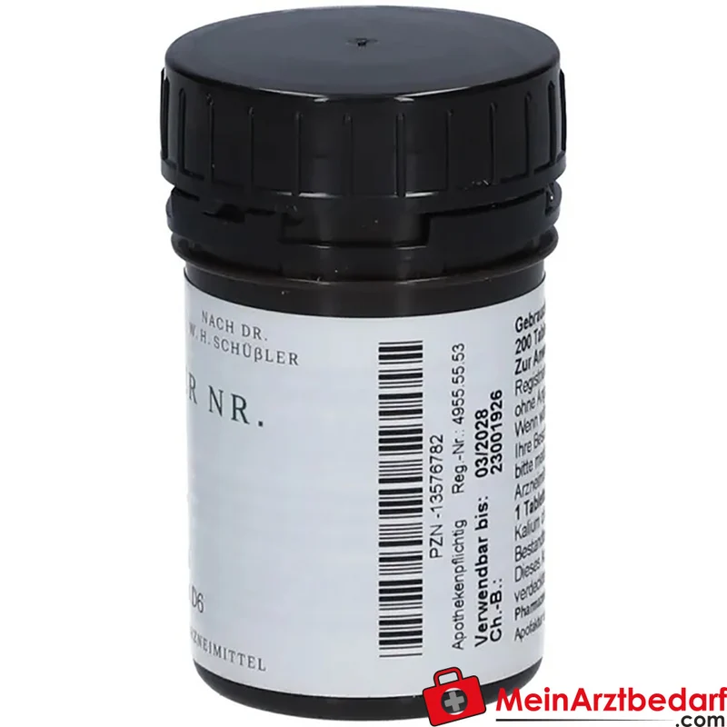 Schüßler Nr. 4 Kalium chloratum D6 250 mg Tabletten 400 Stück