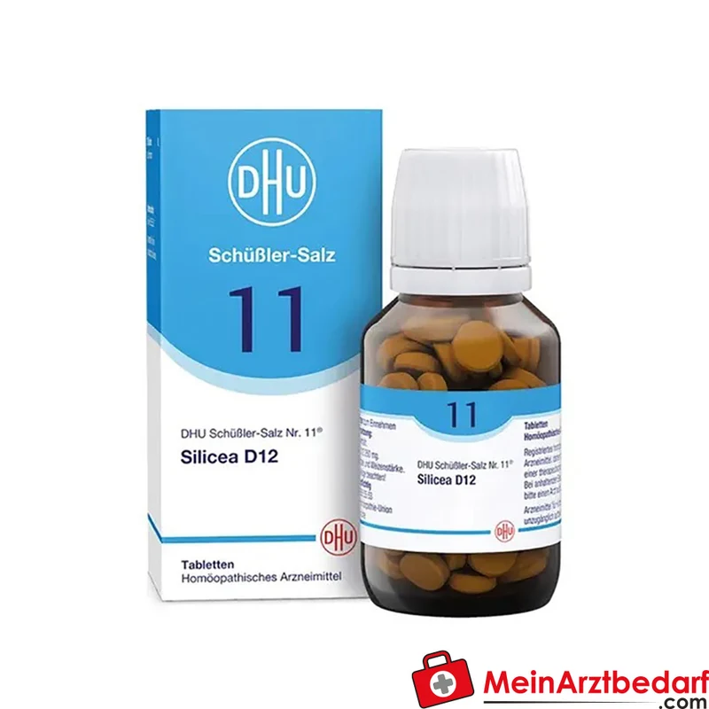 DHU Schüßler-Salz Nr. 11 Silicea D12 Acidum silicicum 250 mg Globuli