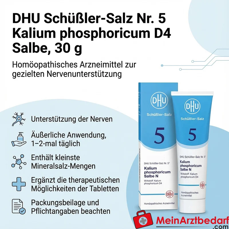 DHU Biochemie Nr.5 Kalium phosphoricum D4 Salbe 30 g