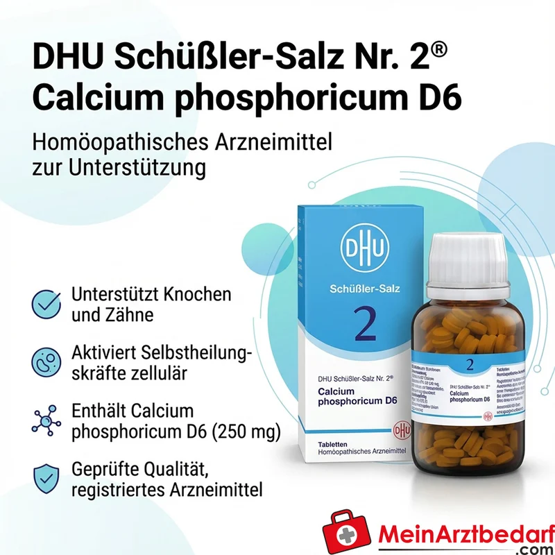 DHU Schüßler-Salz Nr. 2 Calcium phosphoricum D6 Tabletten