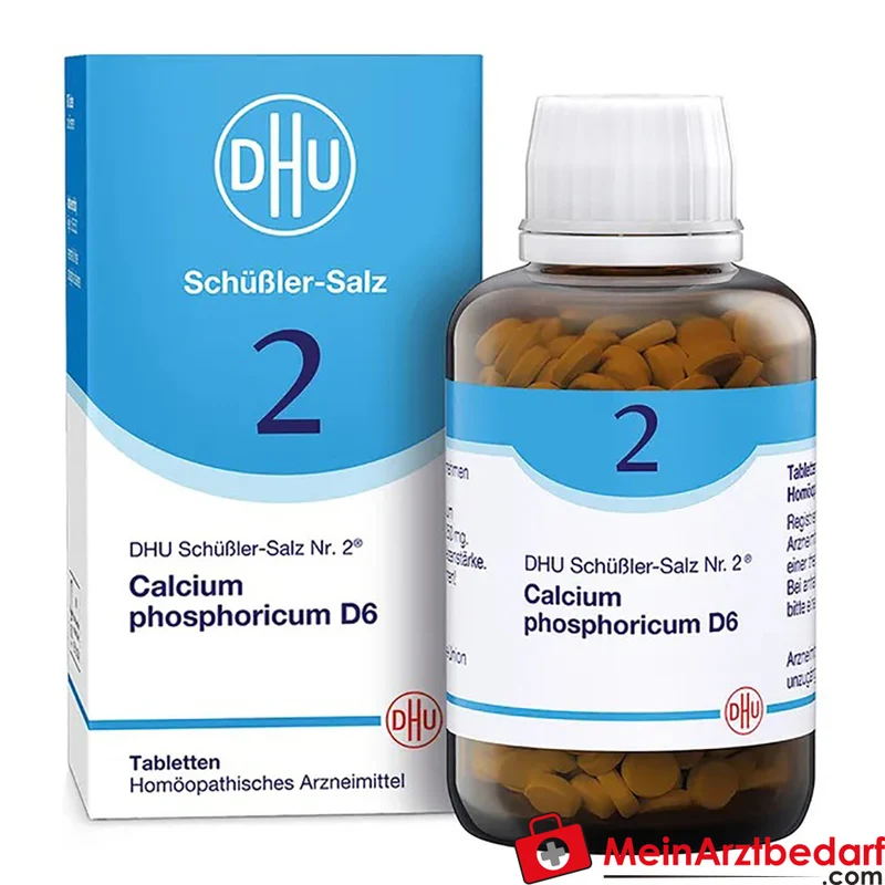 DHU Schüßler-Salz Nr. 2 Calcium phosphoricum D6 Tabletten 80 Stück
