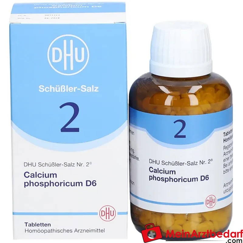 DHU Schüßler-Salz Nr. 2 Calcium phosphoricum D6 Tabletten 80 Stück