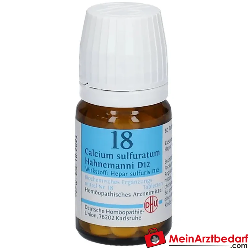 DHU Biochemie 18 Calcium sulfuratum D12 Tabletten