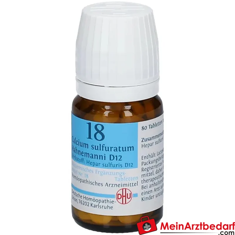 DHU Biochemie 18 Calcium sulfuratum D12 Tabletten