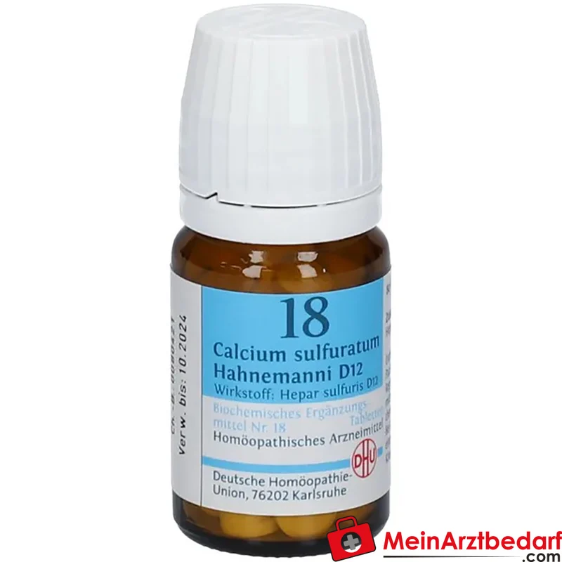 DHU Biochemie 18 Calcium sulfuratum D12 Tabletten