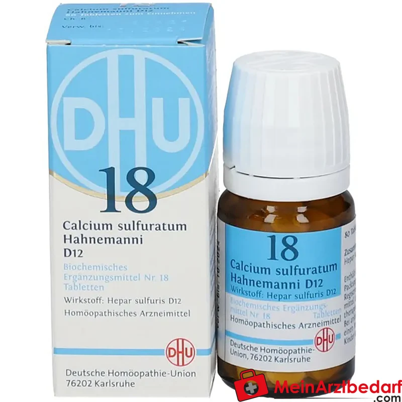 DHU Biochemie 18 Calcium sulfuratum D12 Tabletten