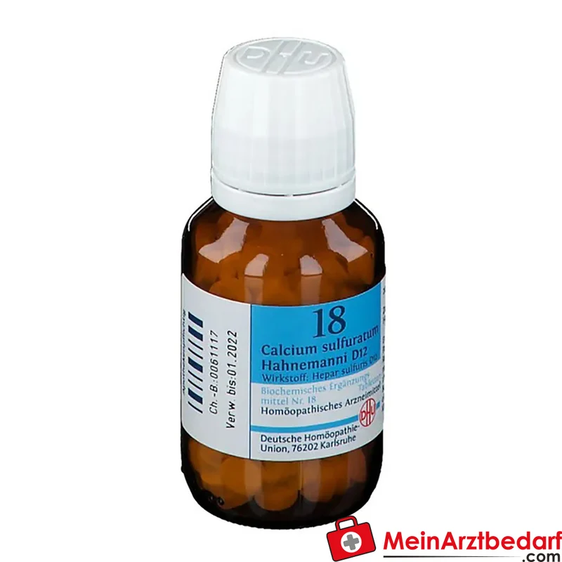 DHU Biochemie 18 Calcium sulfuratum D12 Tabletten