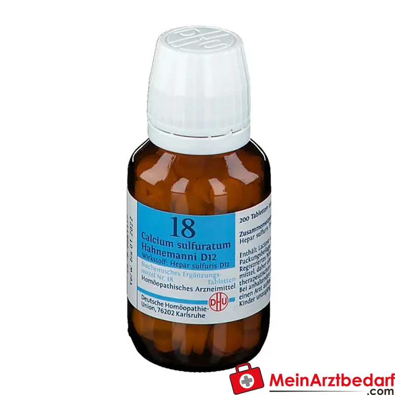 DHU Biochemie 18 Calcium sulfuratum D12 Tabletten