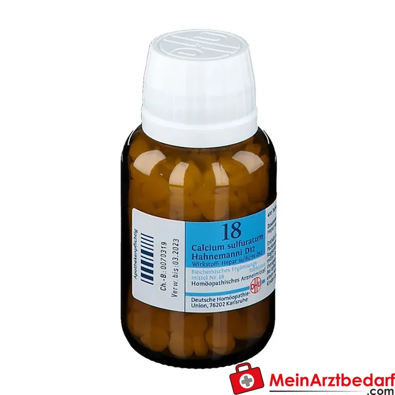 DHU Biochemie 18 Calcium sulfuratum D12 Tabletten