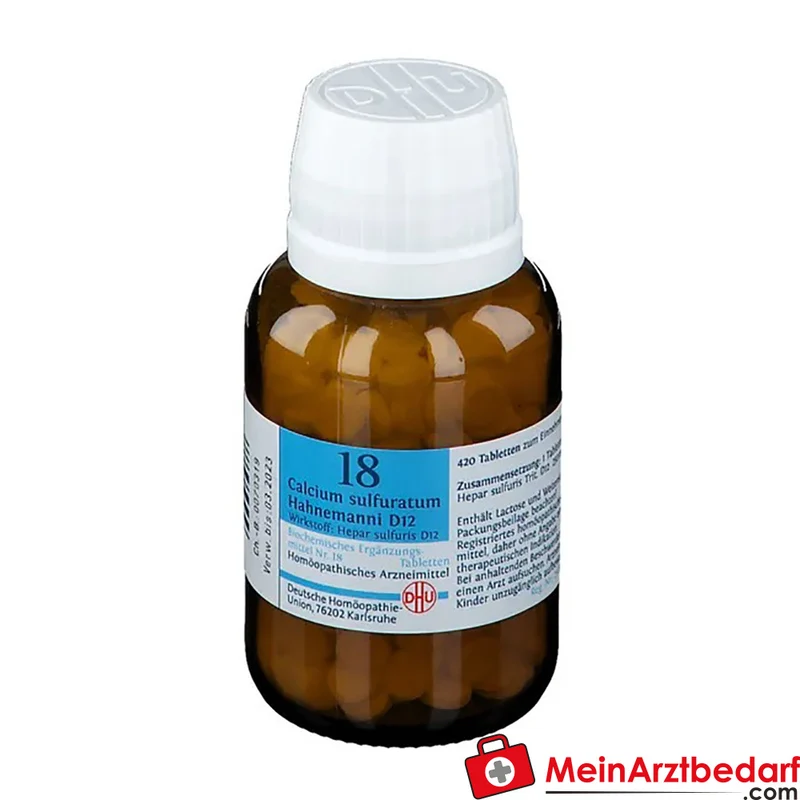 DHU Biochemie 18 Calcium sulfuratum D12 Tabletten