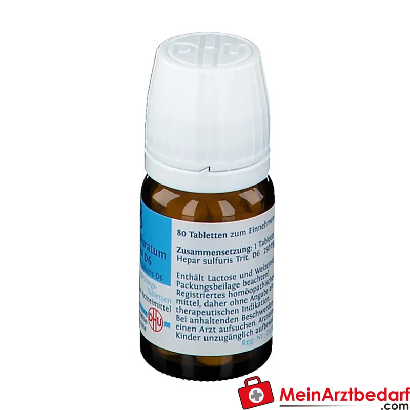 DHU Biochemie 18 Calcium sulfuratum D6 Tabletten