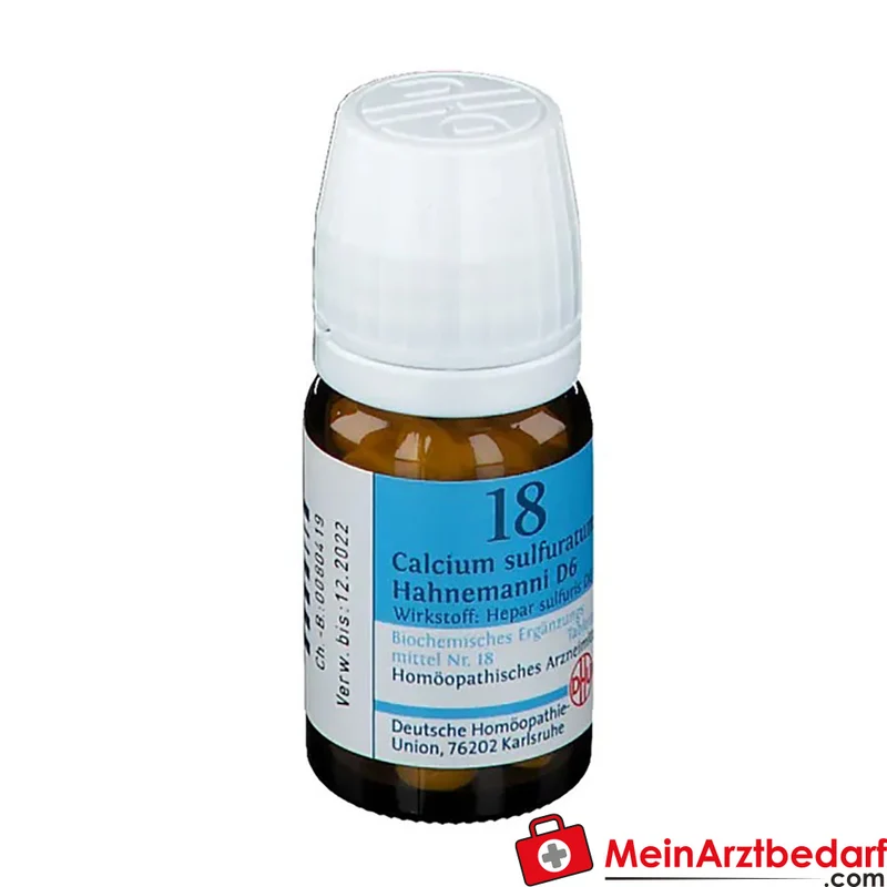 DHU Biochemie 18 Calcium sulfuratum D6 Tabletten