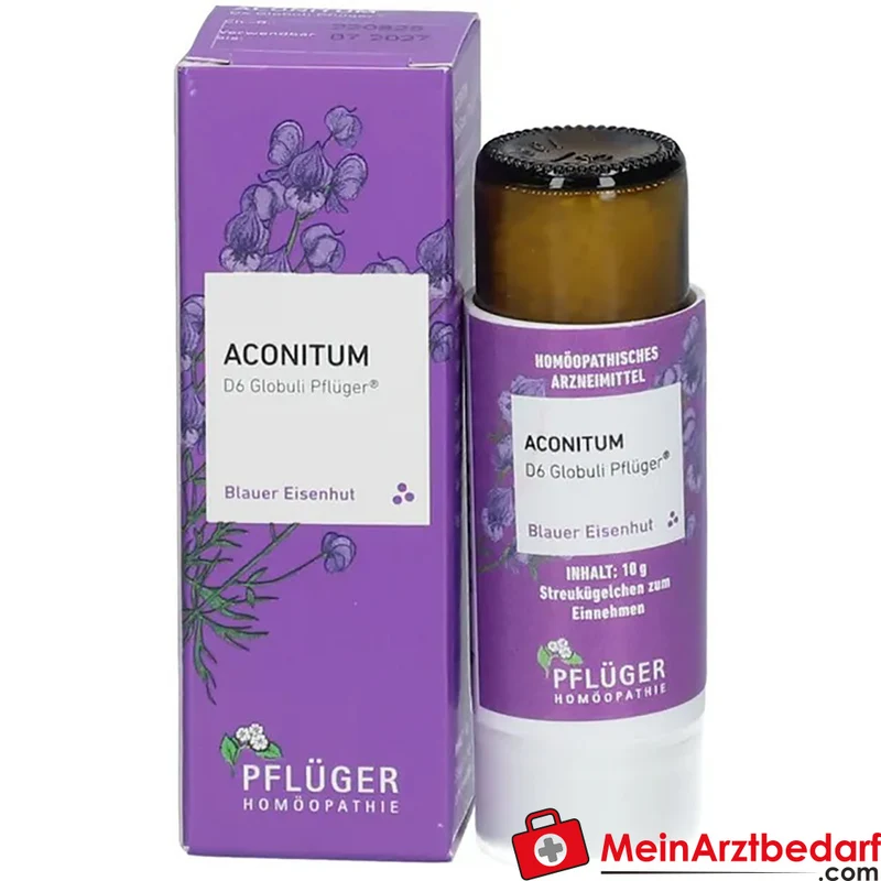 Pflüger Aconitum D6 Globuli 4 g