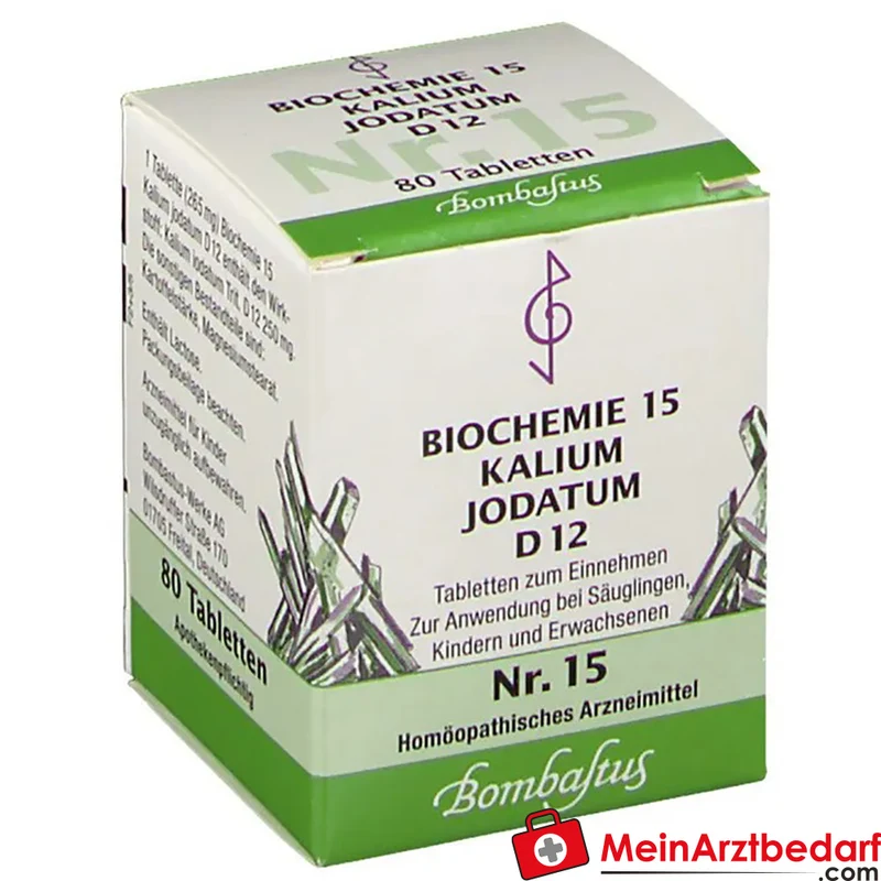 BIOCHEMIE Kalium jodatum D12 250 mg Tabletten