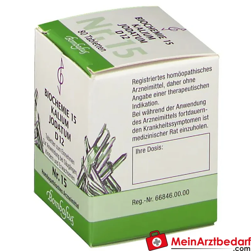 BIOCHEMIE Kalium jodatum D12 250 mg Tabletten