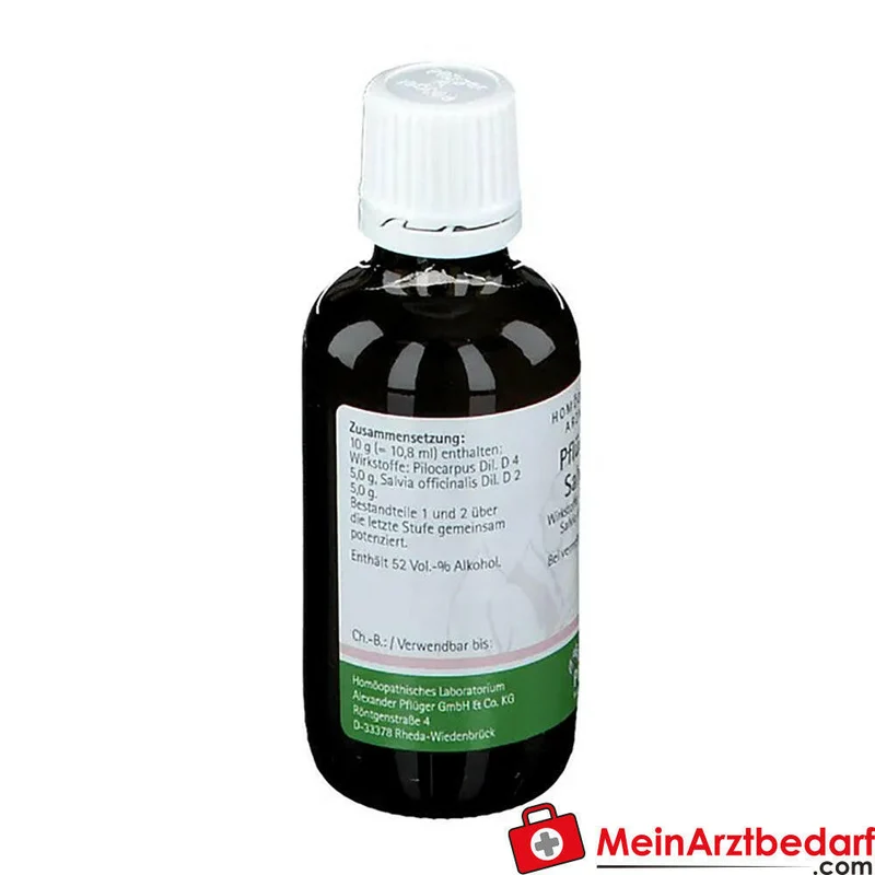 Pflügerplex Salvia 122 Pilocarpus D4 500 mg Salvia officinalis D2 500 mg Tropfen 10,8 ml