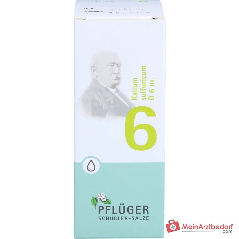 Biochemie Pflüger Nr. 6 Kalium sulfuricum D6 Tropfen 30 ml