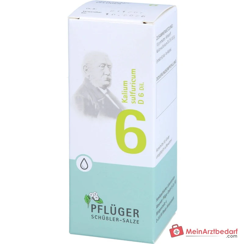 Biochemie Pflüger Nr. 6 Kalium sulfuricum D6 Tropfen 30 ml