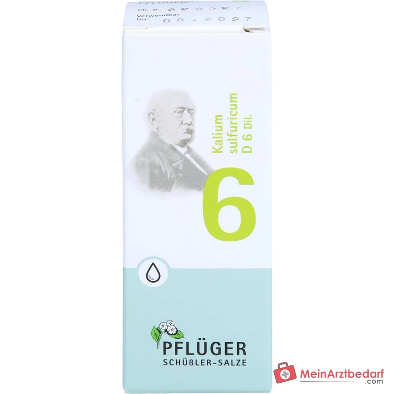 Biochemie Pflüger Nr. 6 Kalium sulfuricum D6 Tropfen 30 ml