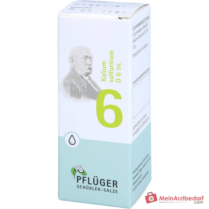Biochemie Pflüger Nr. 6 Kalium sulfuricum D6 Tropfen 30 ml