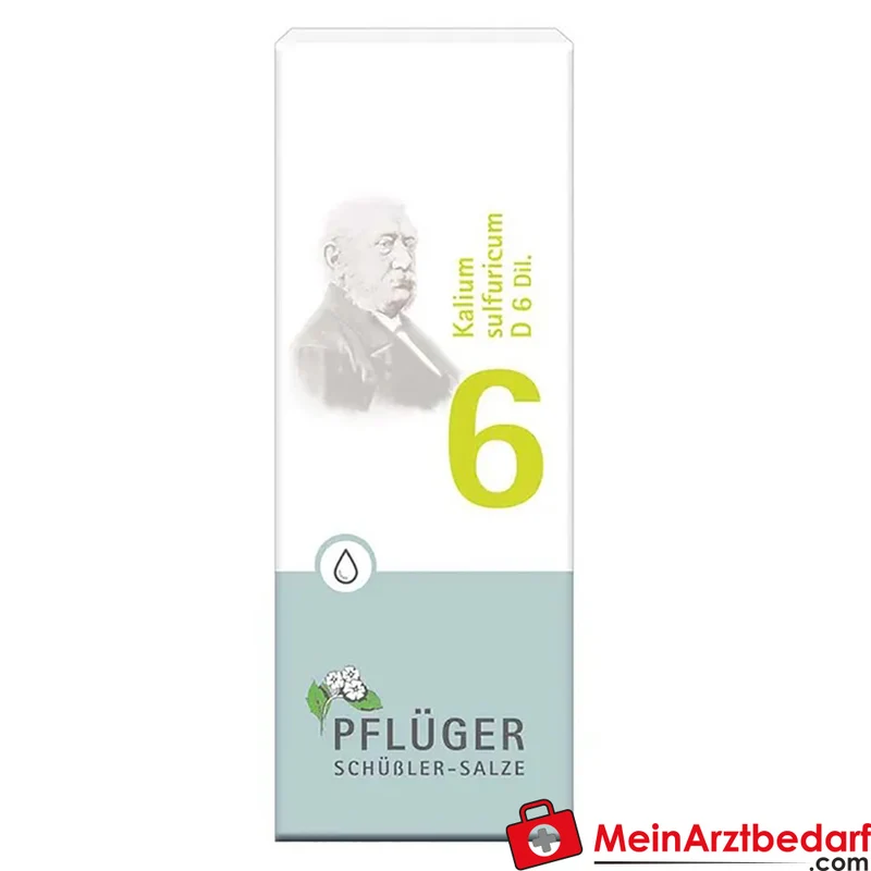 Biochemie Pflüger Nr. 6 Kalium sulfuricum D6 Tropfen 30 ml