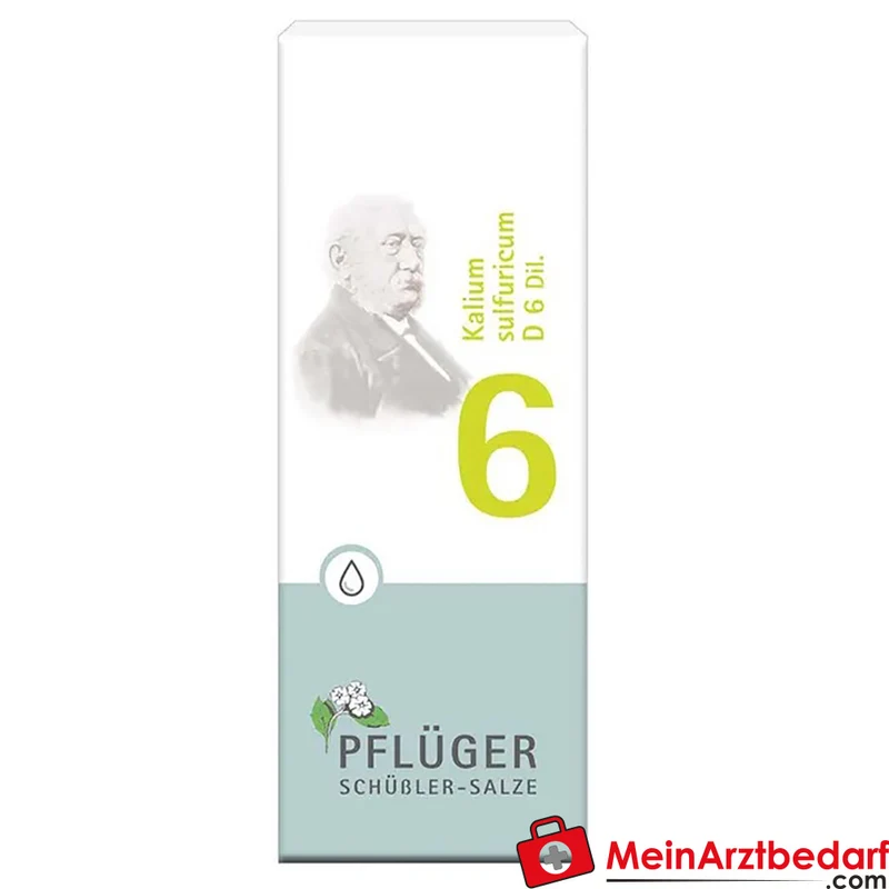 Biochemie Pflüger Nr. 6 Kalium sulfuricum D6 Tropfen 30 ml