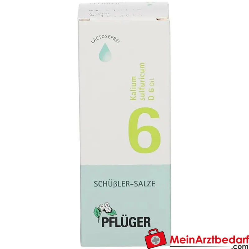 Biochemie Pflüger Nr. 6 Kalium sulfuricum D6 Tropfen 30 ml