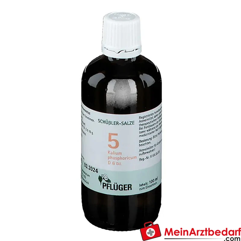 Biochemie Pflüger Nr. 5 Kalium phosphoricum D6 Tropfen 100 ml