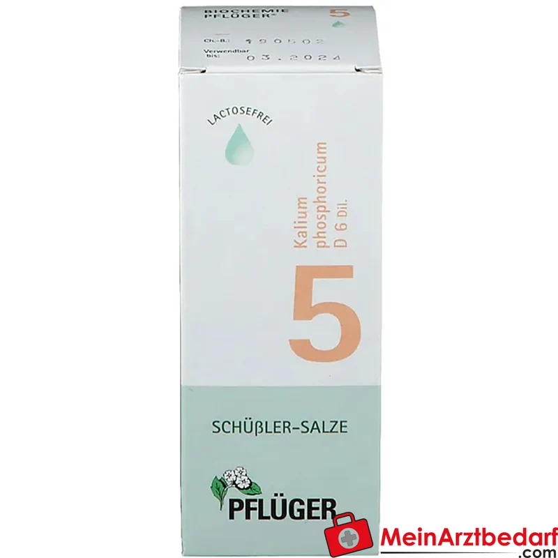 Biochemie Pflüger Nr. 5 Kalium phosphoricum D6 Tropfen 100 ml