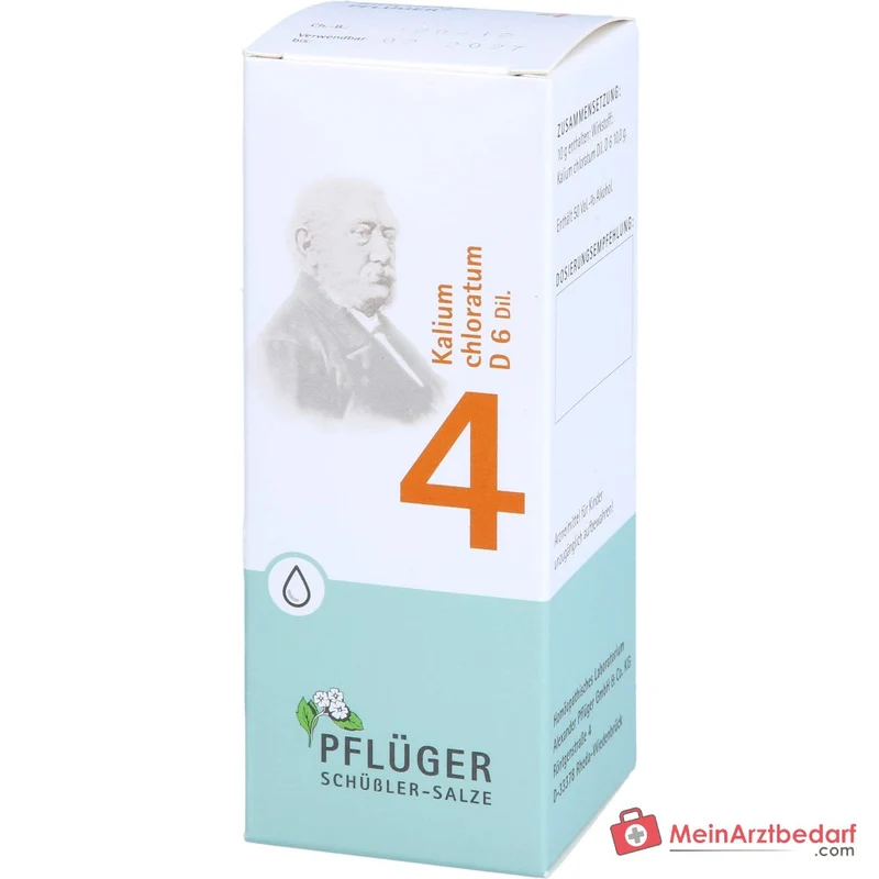 Biochemie Pflüger Nr. 4 Kalium chloratum D6 Tropfen 1000 mg 100 ml