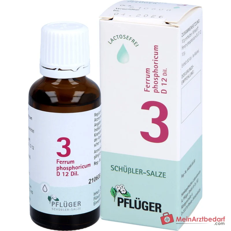 Biochemie Pflüger Ferrum phosphoricum D12 Tropfen 30 ml