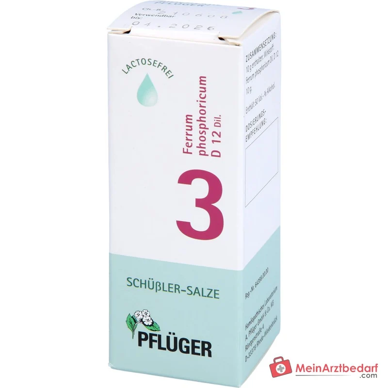 Biochemie Pflüger Ferrum phosphoricum D12 Tropfen 30 ml